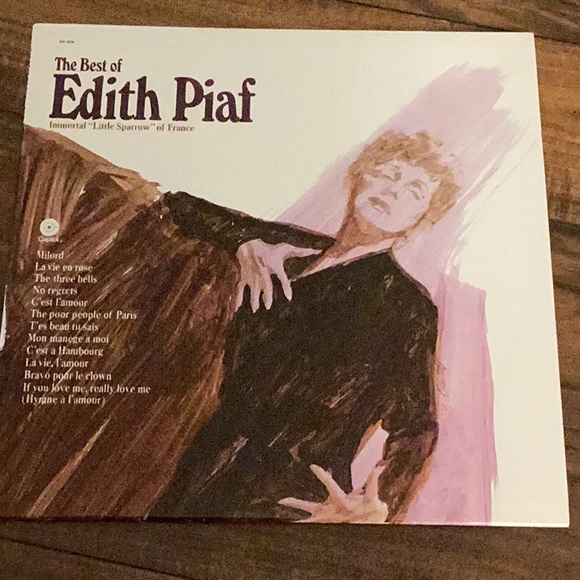 The Best of Edith Piaf Vinyl Record - Picture 1 of 1